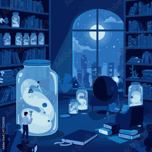 Preserving Creative Thought in a Jar Library