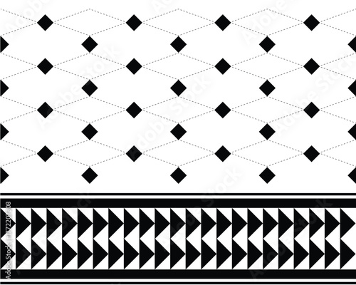 Keffiyeh Palestine Geometric Seamless Pattern Background Wallpaper