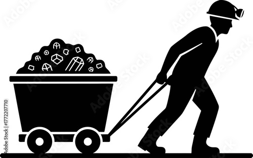 relentless will pushing prosperity forward, from darkness into light