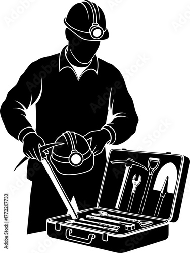 the tradesmans kit expertise assembled, ready to build foundations