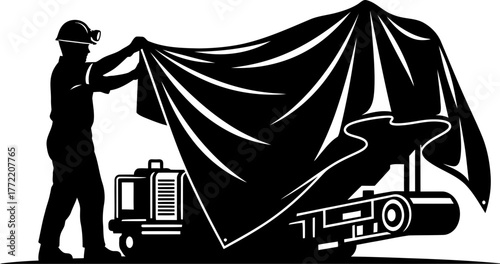 industrys meticulous protector lifts cover, revealing powerful tools for tomorrow