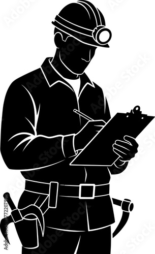 industrial foresight diligent professional meticulously documents progress, ensuring critical operational excellence