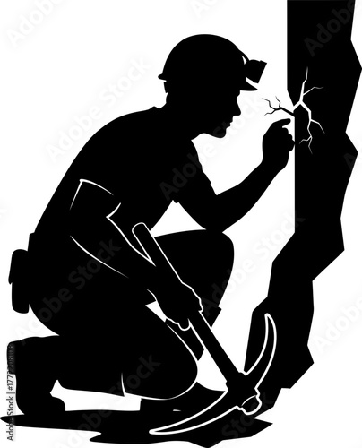 beneath the surface a lone miner uncovers the earths raw power