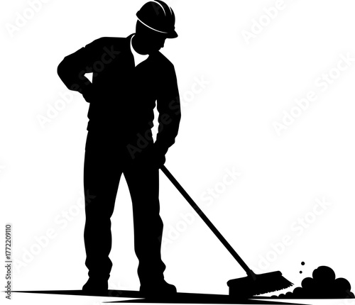 the sweep of progress ensuring cleanliness, paving way for future endeavors