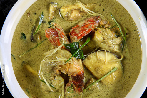 South Indian Prawn coconut milk curry