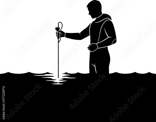 deepwater investigator uncovering mysteries of the current, probing aquatic secrets below