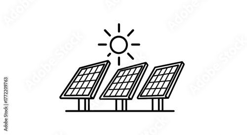 Stylized Blue Water Drop Icon Symbol of Hydration, Purity, and Environmental Awareness