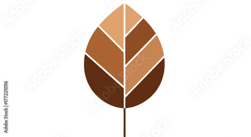 Minimalist Green Sprout Illustration A Simple Depiction of Growth and Nature's Beauty