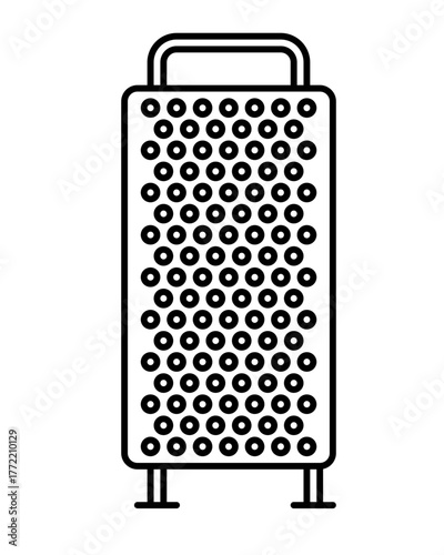 grater isolated on white