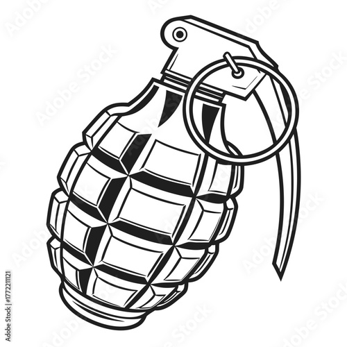 illustration of a bomb