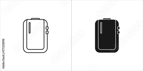 Portable electronic device with buttons