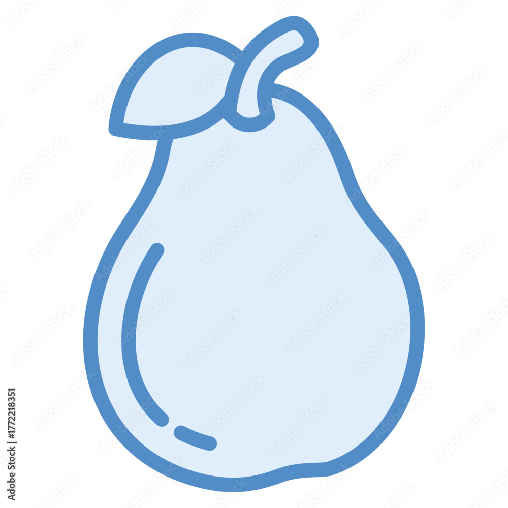 Obraz premium Pear Icon Element For Design