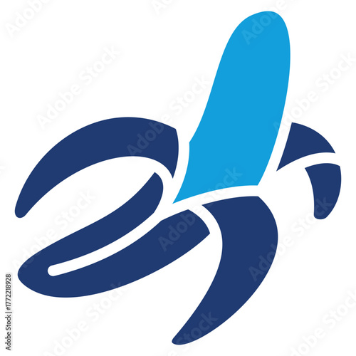 Banana Icon Element For Design