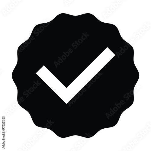 checkmark checklist tick icon vector