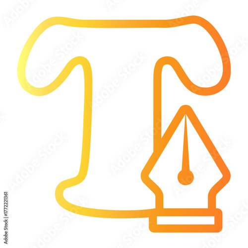 tools Line Gradient Icon