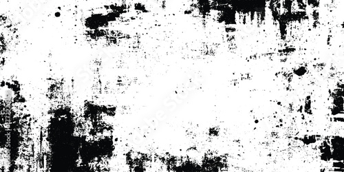 Black and White Halftone Grain and Dust Textures cracked stone pattern, and vintage artistic weathered design.