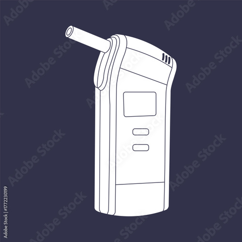 alcohol test kit icon