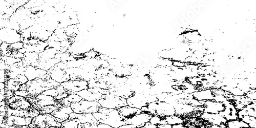 Damage distress wall concrete aged chalk ink rust crack urban dirty grunge splatter background.	

