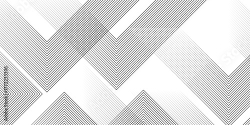 Geometric diagonal oblique vector curve gradient black and white graphic stripe line. Repeated fine diagonal lines Thin slash line stripes diagonal vector elegant background	
