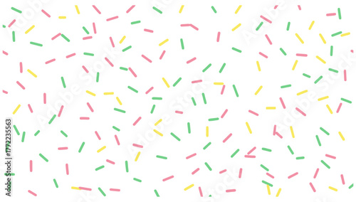 colorful sprinkle pattern