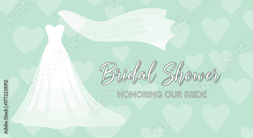 bridal shower invite design