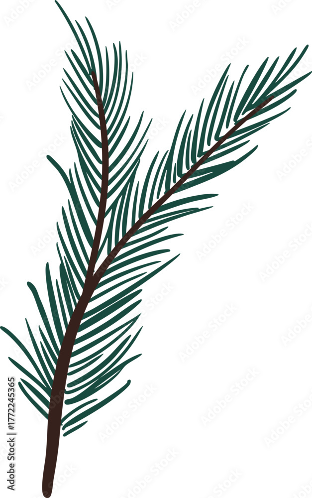 Naklejka premium 나뭇잎