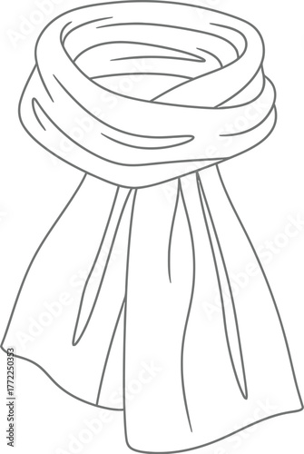 Scarf winter fashion accessory neckwear clothing style warmth protection cold season