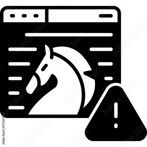 Trojan Solid Icon