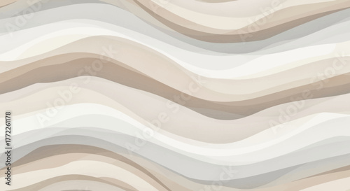 Elegant abstract flowing waves create a soothing, modern background perfect for sophisticated design projects and serene digital spaces