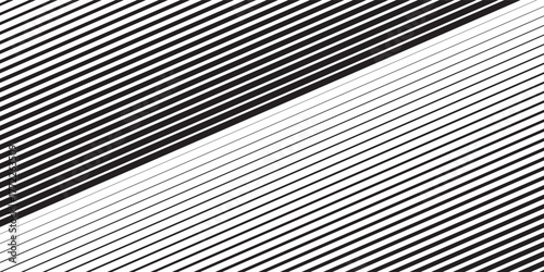 Black lines Halftone gradient texture. Fading horizontal line gradient background. eps 10