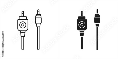 Black and white outline icon of a wheelbarrow