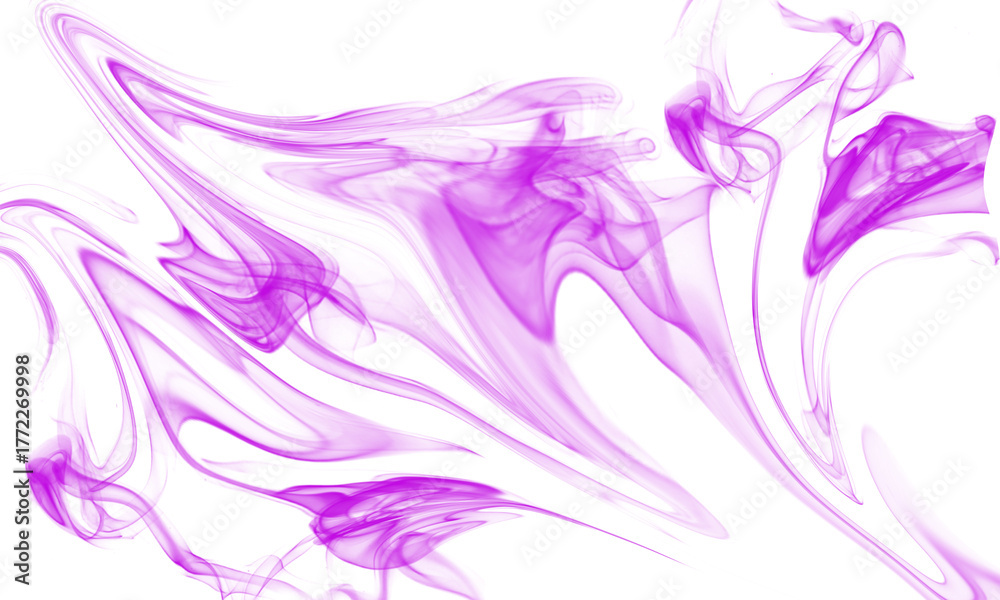 Fototapeta premium smoke on white