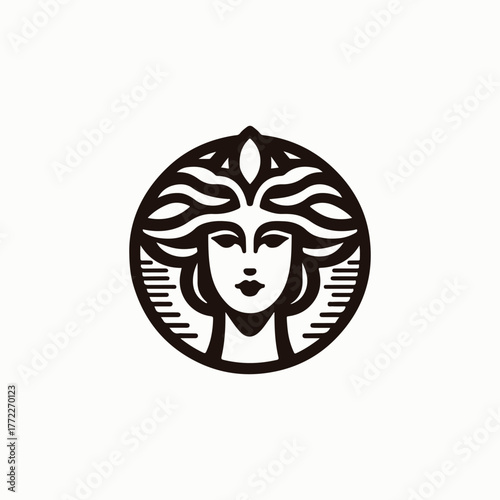 Goddess of Wisdom Logo