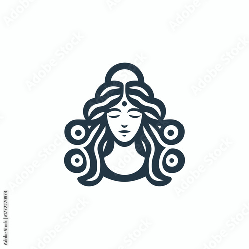 Goddess of Wisdom Logo