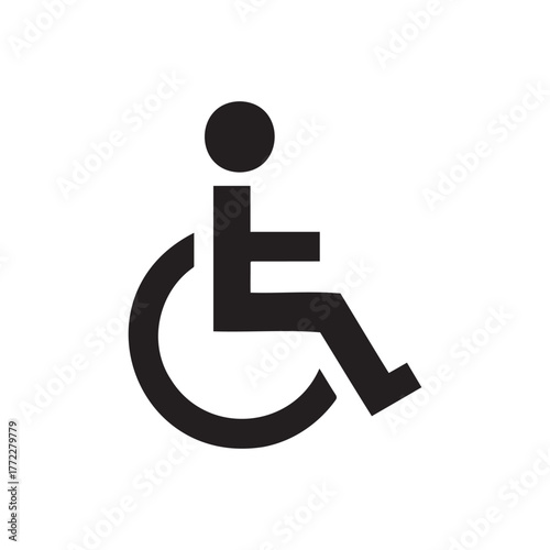 Black cross symbol inside a rounded square frame