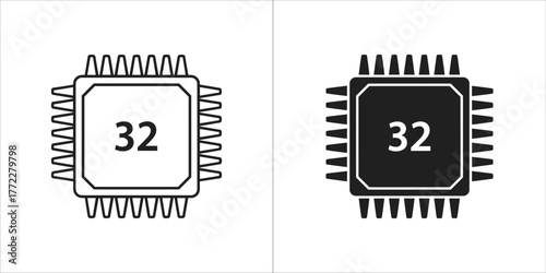 Microchip for electronic component and technology