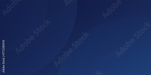 Modern blue glowing geometric lines on dark blue background abstract simple art modern