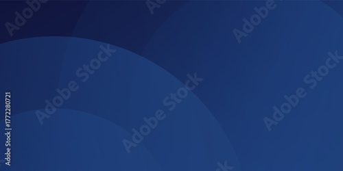 Modern blue glowing geometric lines on dark blue background abstract