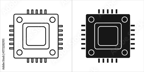 Microchip processor for computer and electronics