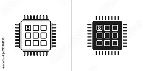 Microchip processor with circuit