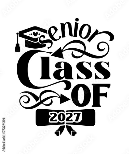 senior class of 2027 svg