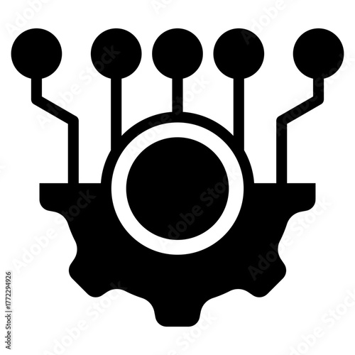 Digital Transformation Icon