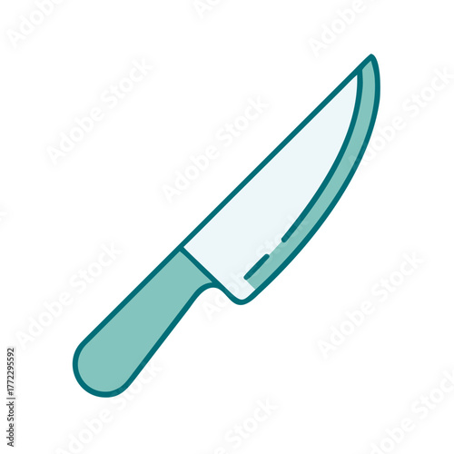 Kitchen Knife Icon for Web and Graphic Design