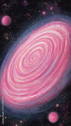 abstract galaxy space background