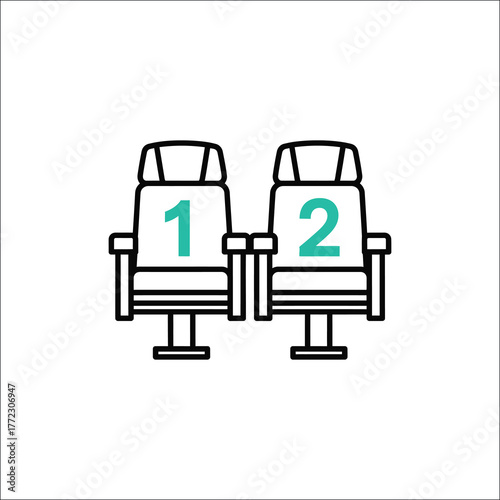 Modern sofa set illustration with various color options