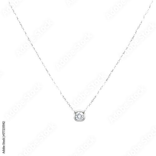 Wallpaper Mural pearl necklace isolated on white cutout Torontodigital.ca