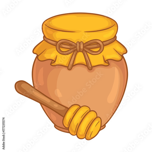 illustration art hand drawn honey cute sticker design