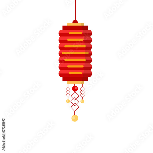Lampion Lunar New Year Illustration