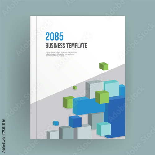 business cover design template vector