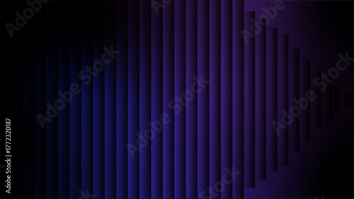 Vibrant purple and peach gradient with shimmering wave pattern. Neon-inspired light distortion on soft-toned glass. The neon-inspired hues highlight
